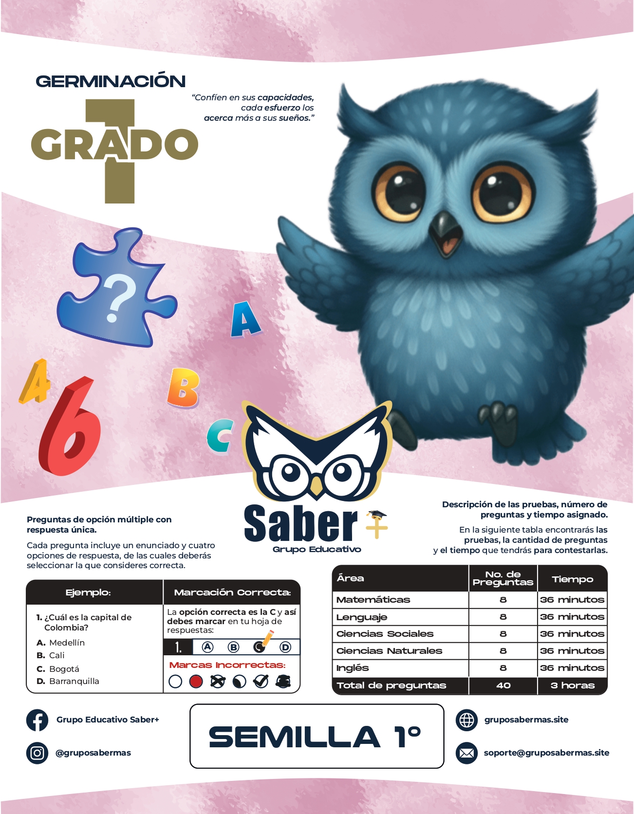 Prueba periódica Grado 1