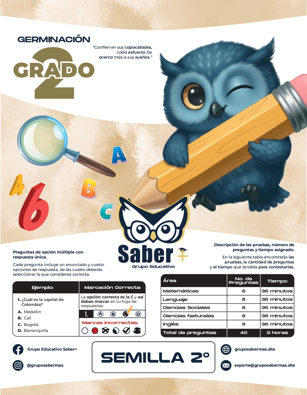 Prueba periódica Grado 2