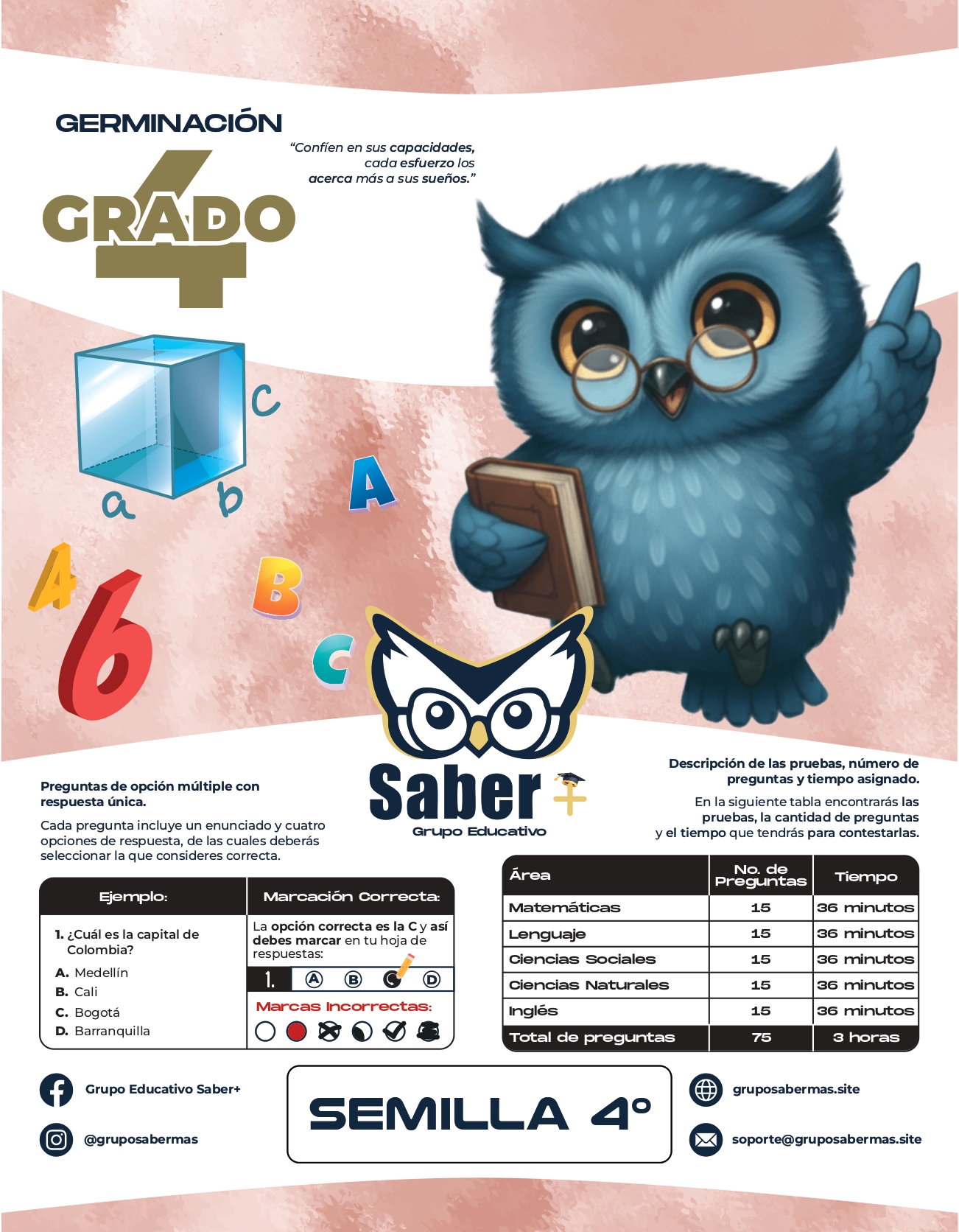 Prueba periódica Grado 4